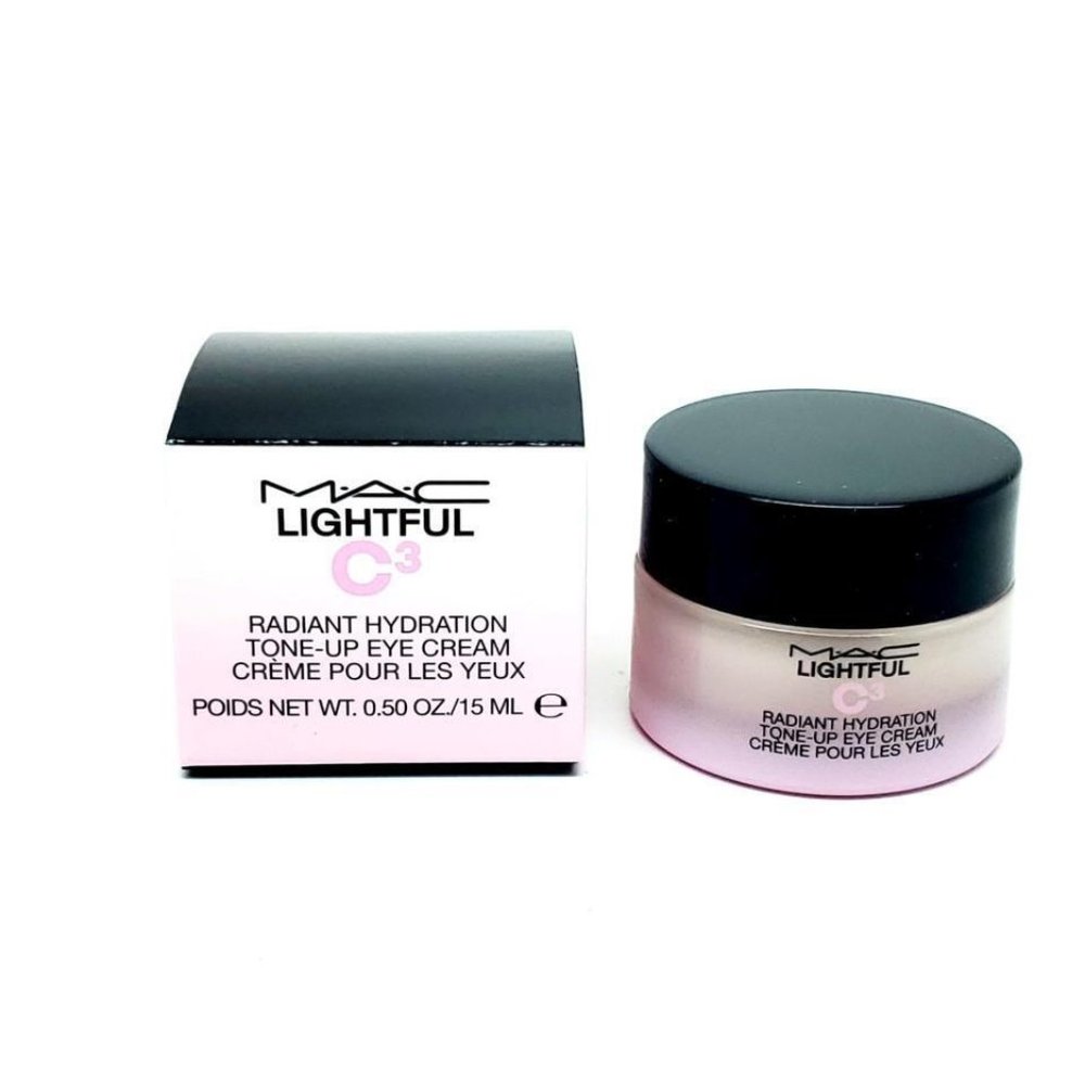 MAC Lightful C3 Radiant Hydration Tone-Up Eye Cream 0.5 OZ